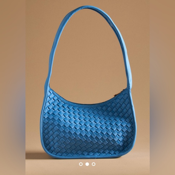 Anthropologie Woven Neoprene Shoulder Bag, NWT - Picture 3 of 8